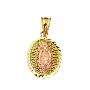 10K Yellow Gold 1.10 Grams Fashion Mary Wedding Pendent