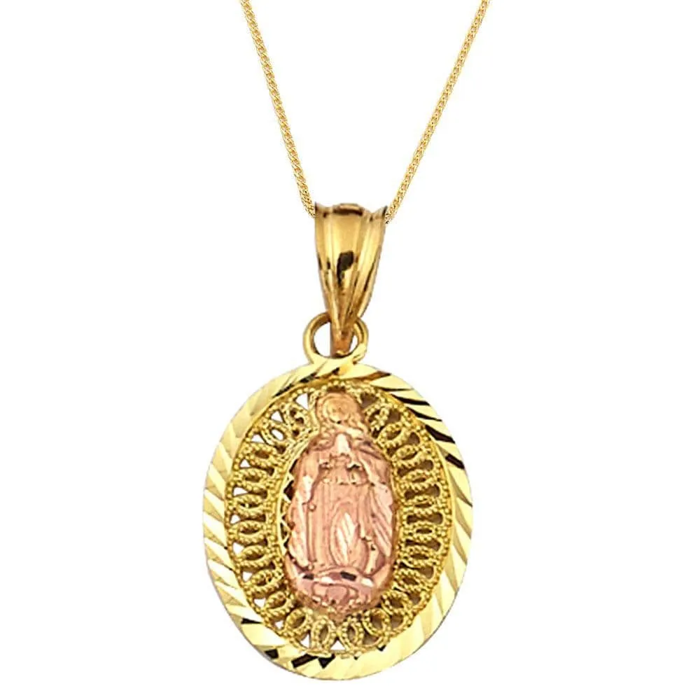 10K Yellow Gold 1.10 Grams Fashion Mary Wedding Pendent
