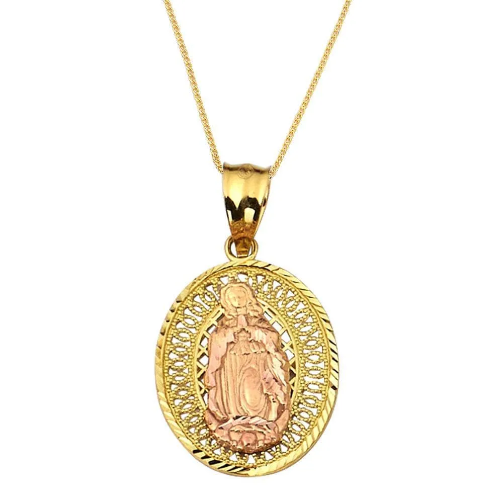 10K Yellow Gold 1.80 Grams Fashion Mary Pendent