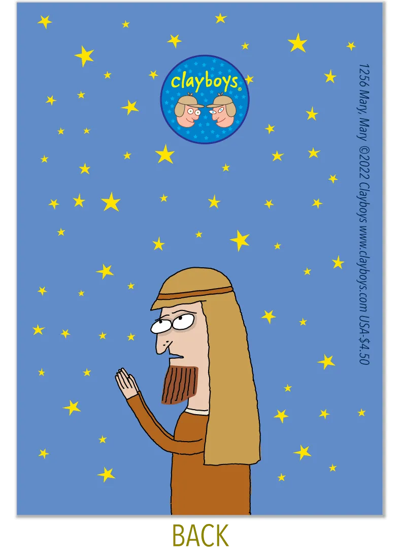 1256 Mary, Mary Christmas Card