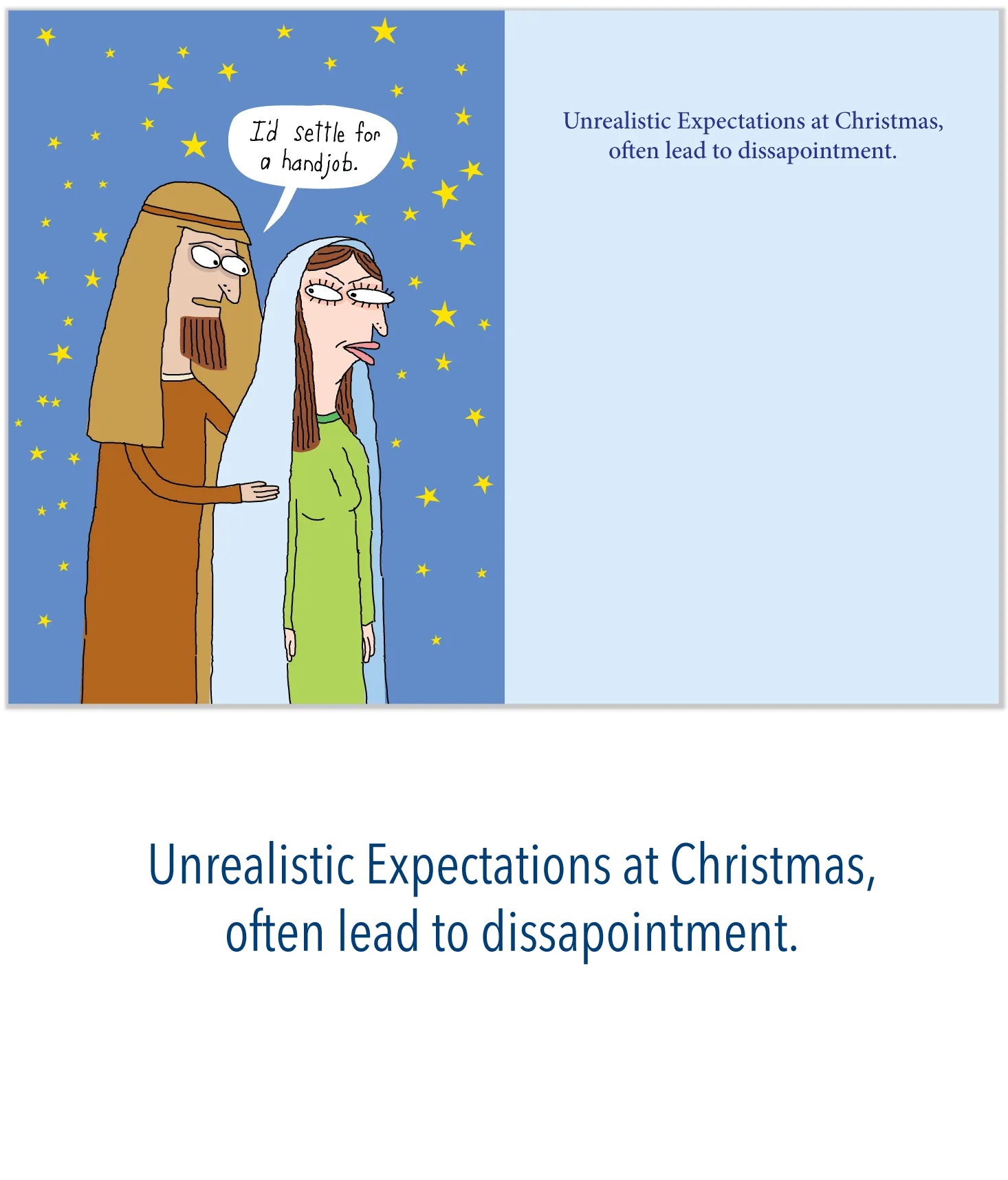 1256 Mary, Mary Christmas Card