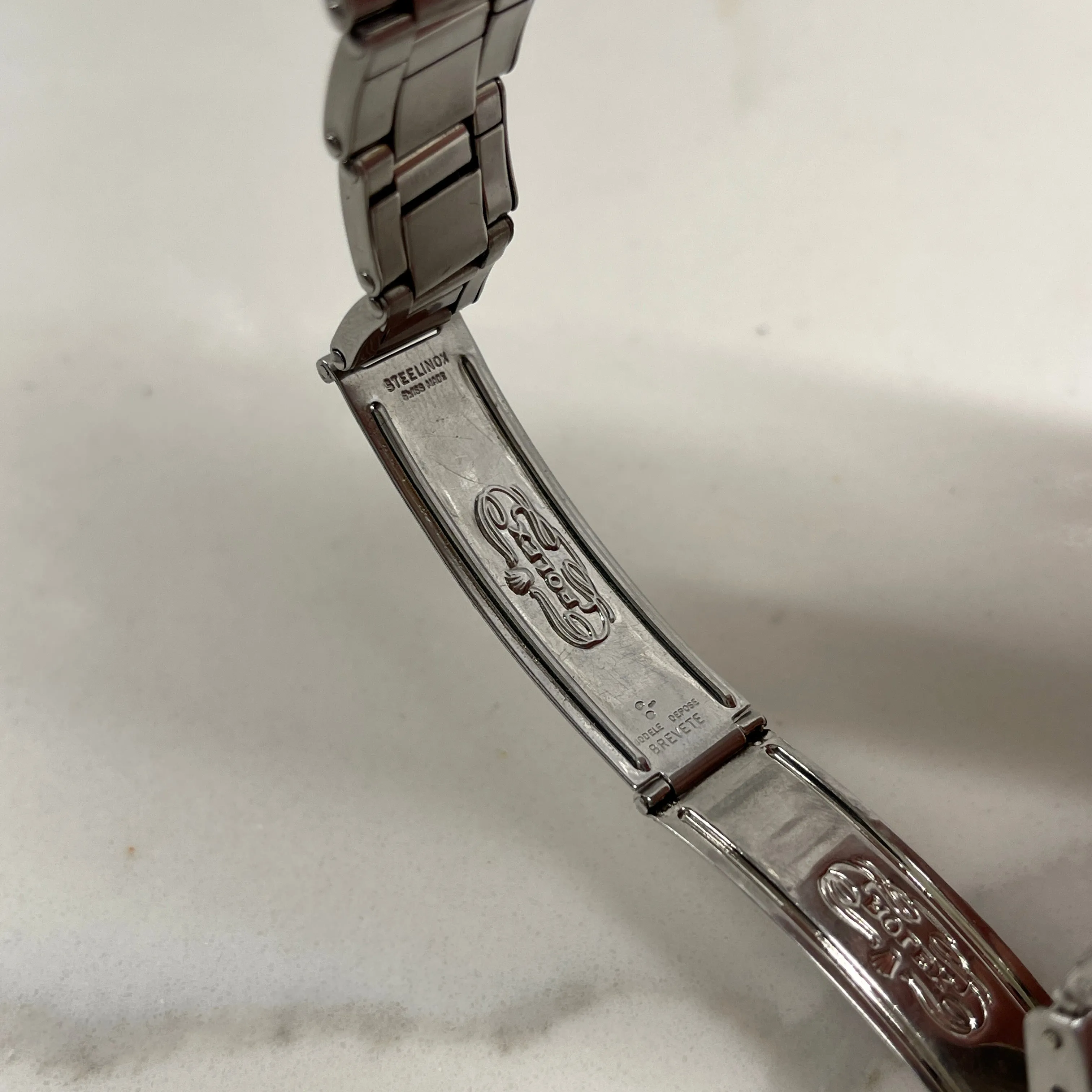 1959 Vintage Rolex Oyster Perpetual 6427 Original Silver Dial Manual Sword Hands Wristwatch