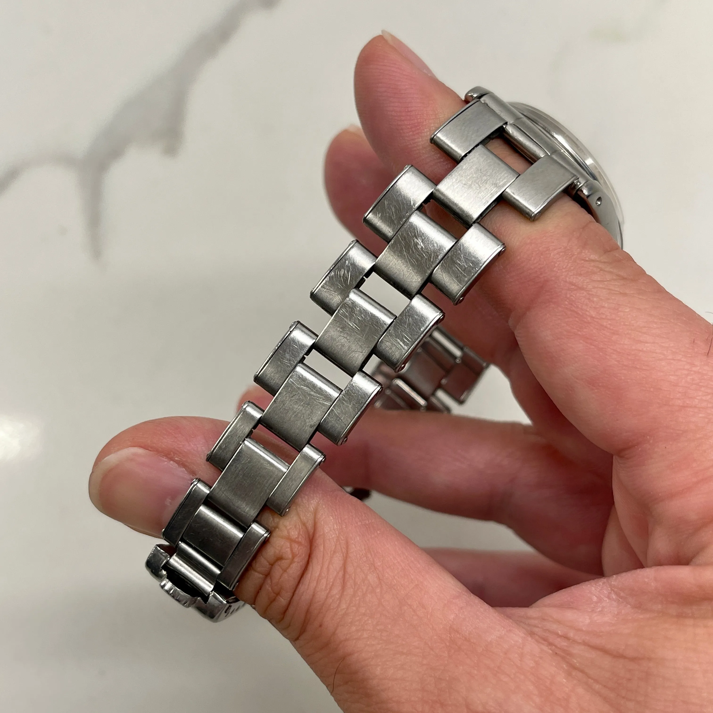 1959 Vintage Rolex Oyster Perpetual 6427 Original Silver Dial Manual Sword Hands Wristwatch