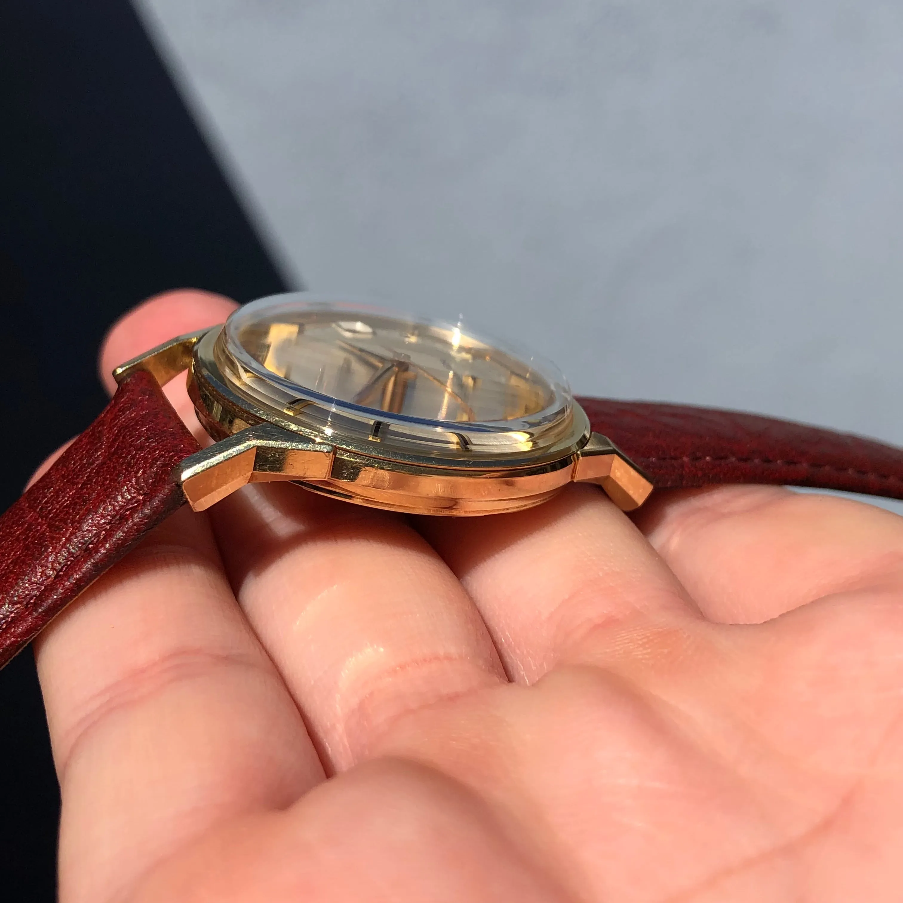 1966 Vintage Omega Constellation 168.005 Chronometer Cal. 561 Automatic 14K Solid Gold Wristwatch