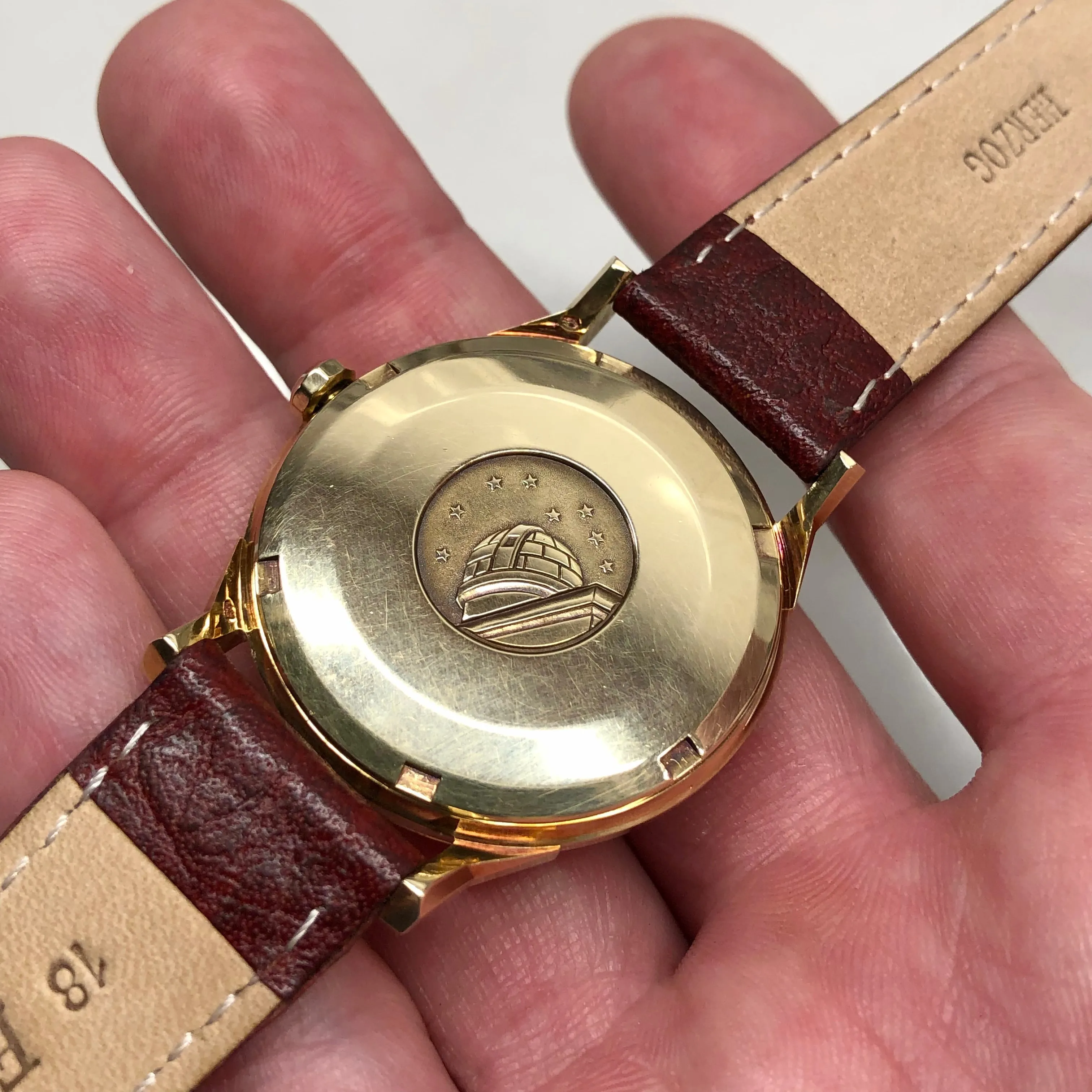 1966 Vintage Omega Constellation 168.005 Chronometer Cal. 561 Automatic 14K Solid Gold Wristwatch