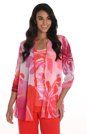 256205 - Floral Lightweight Jacket