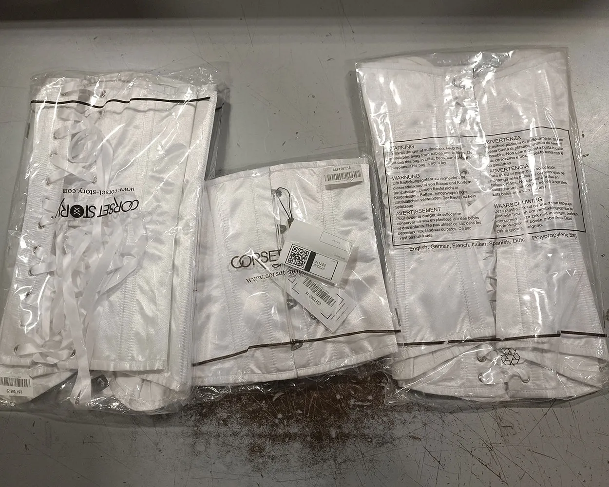 3 x Corset Returns - US145312-R (US14/US16)