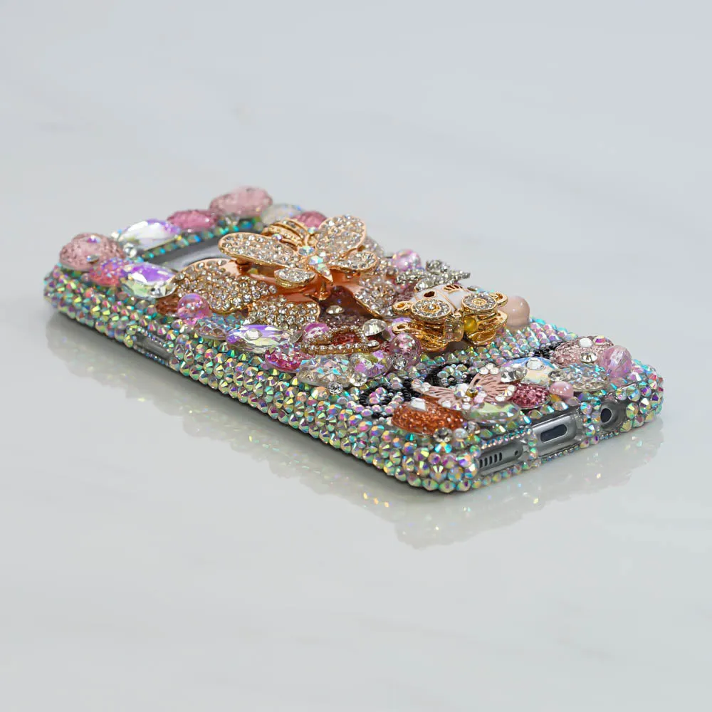 3D Butterfly Princess Personalized Name & Initials Design (style PN_1039)