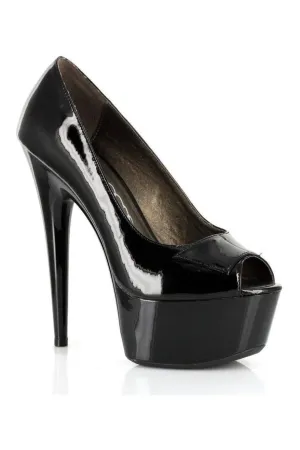 609-SHINE Platform Pump  | Black Patent