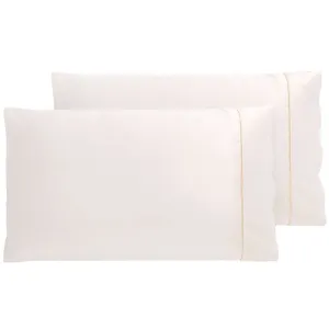 Accessorize 2 Pack Standard Pillowcases - 8 Colours