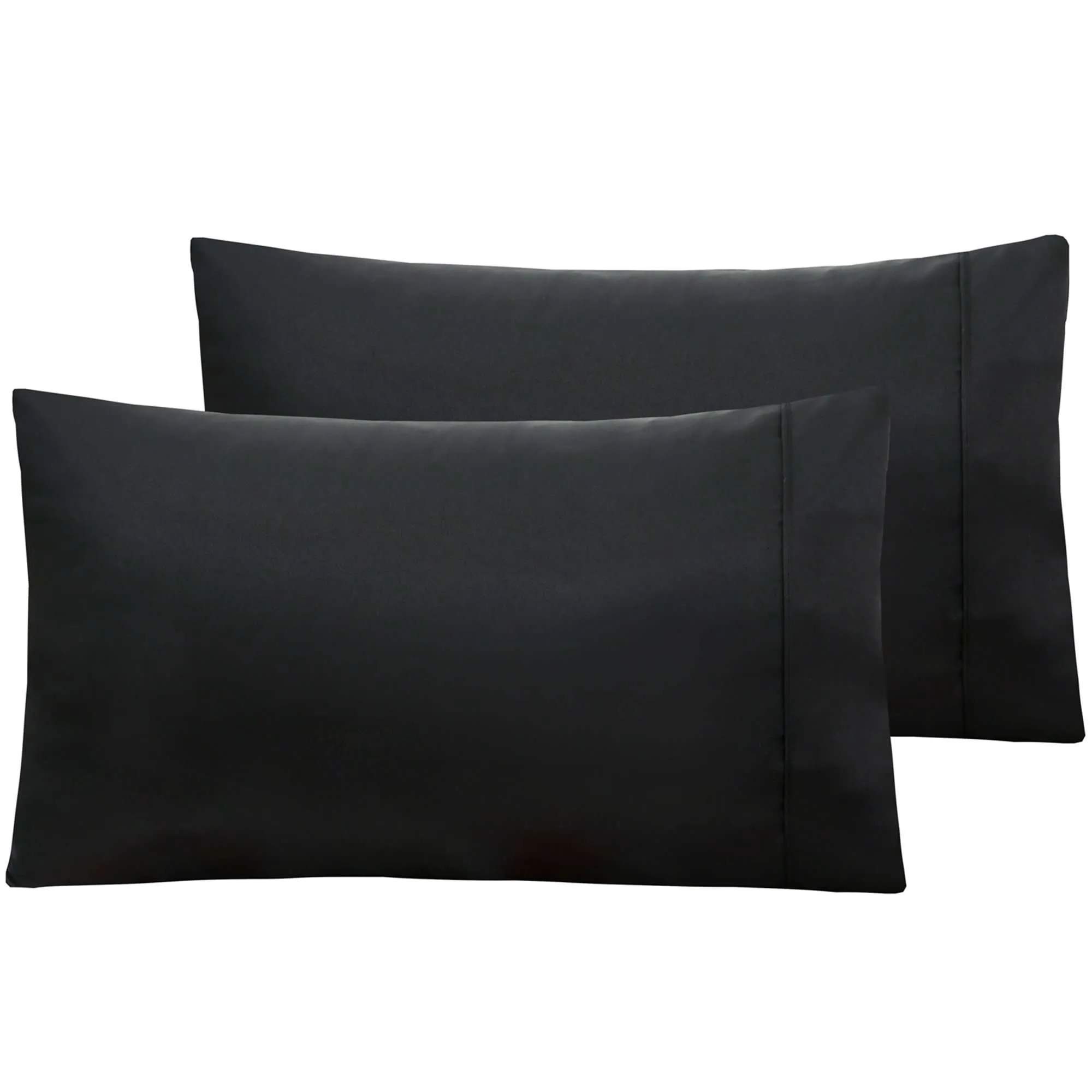 Accessorize 2 Pack Standard Pillowcases - 8 Colours