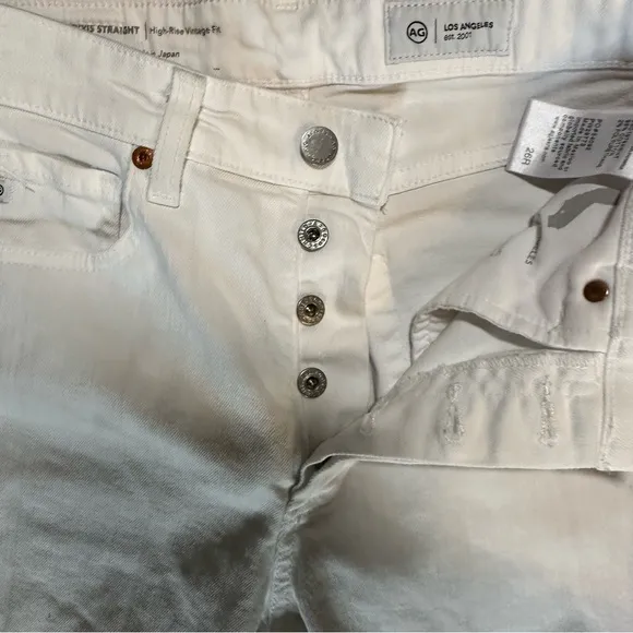 AG Adriano Goldschmied Women's Alexxis Vintage High Rise Straight Jean 26R (I)