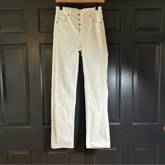 AG Adriano Goldschmied Women's Alexxis Vintage High Rise Straight Jean 26R (I)