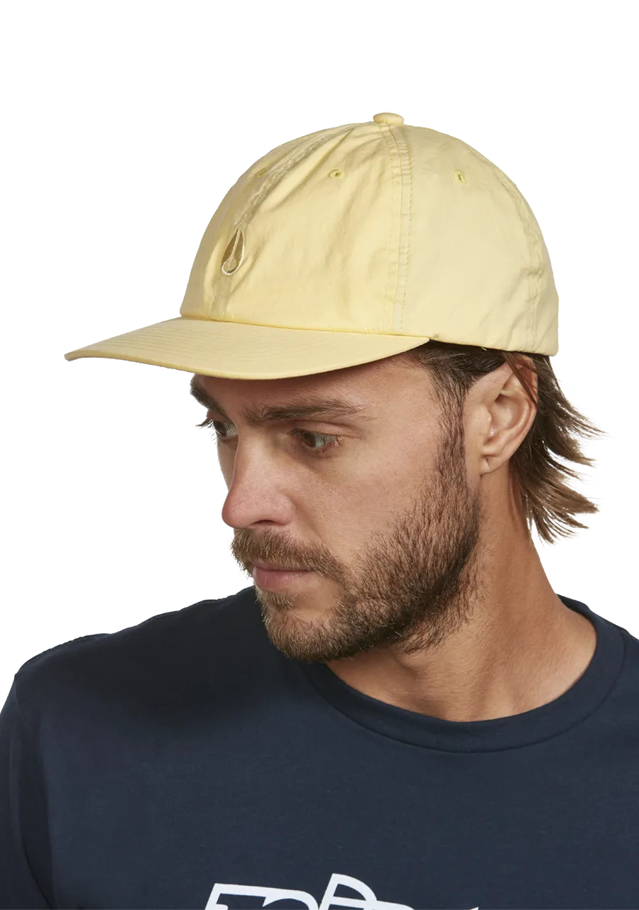 Agent Strapback Hat - White / Black