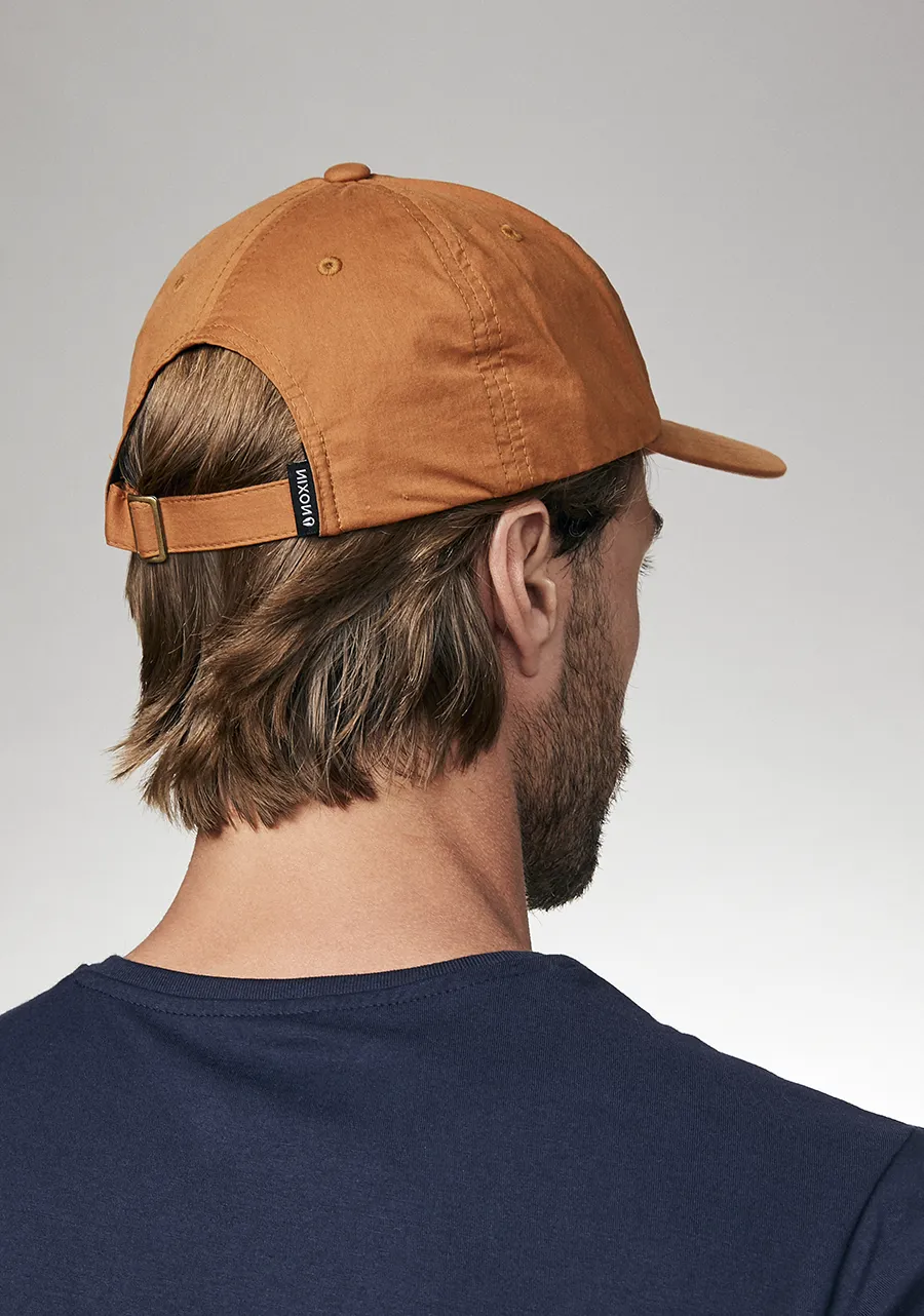 Agent Strapback Hat - White / Black