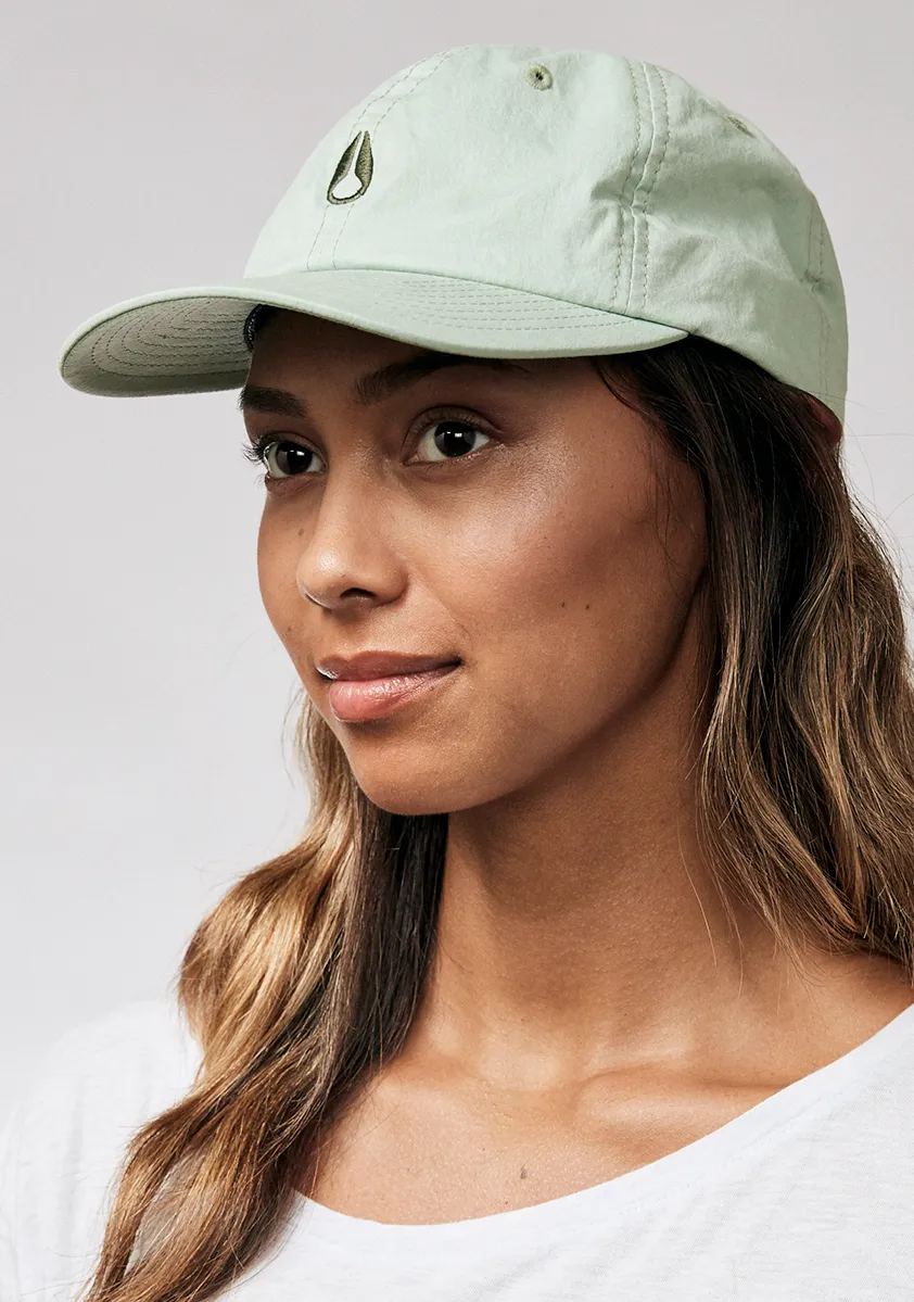 Agent Strapback Hat - White / Black