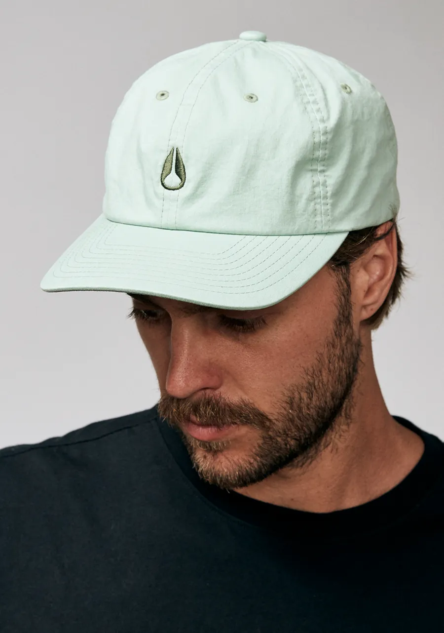 Agent Strapback Hat - White / Black