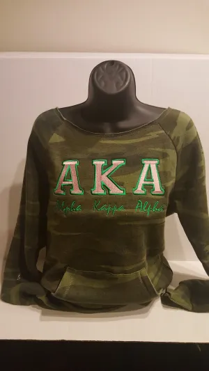 AKA CAMO Off the Shoulder(BOLD)