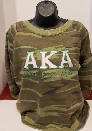 AKA CAMO(Bold) Sweatshirt