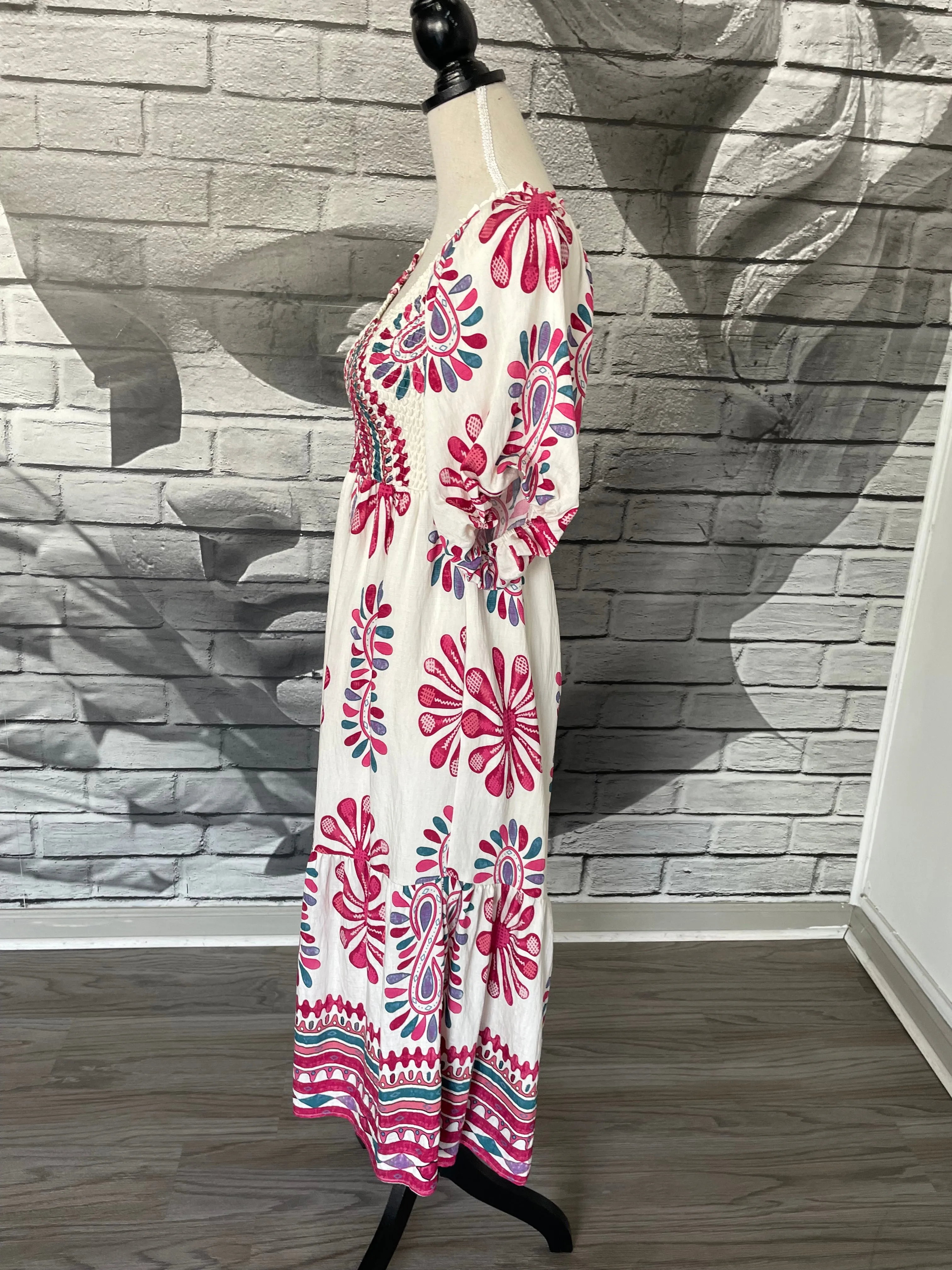 Alexandra Maxi Dress in Pink