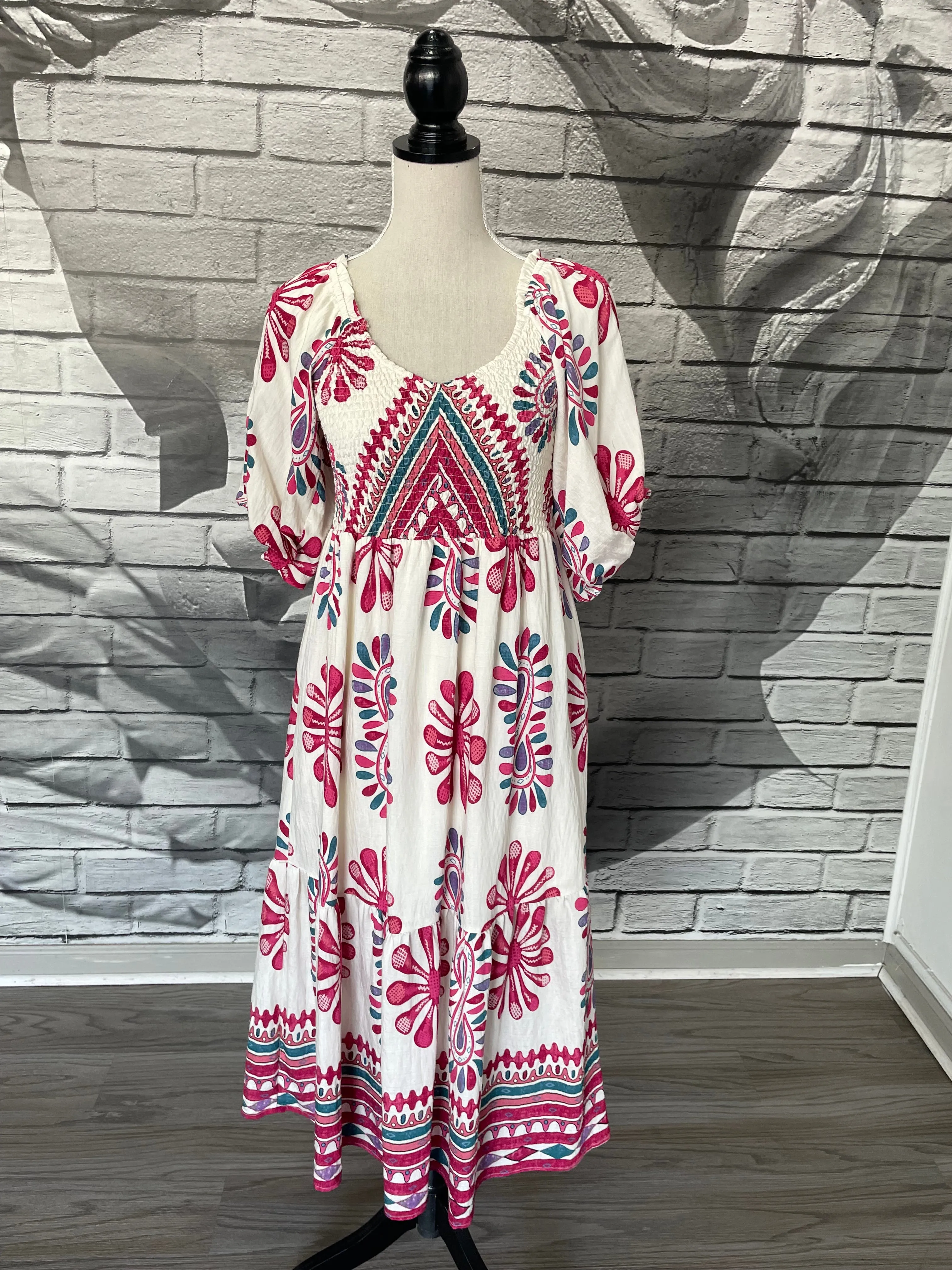 Alexandra Maxi Dress in Pink