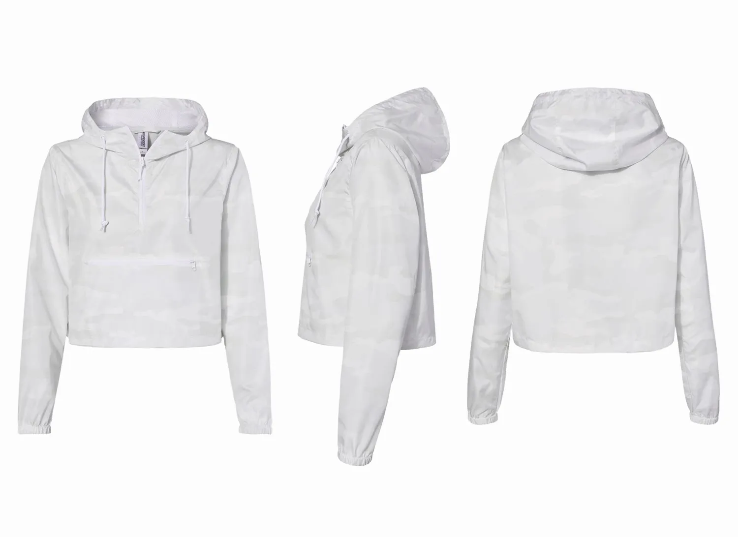 Alpha Phi Omega Crop Windbreaker