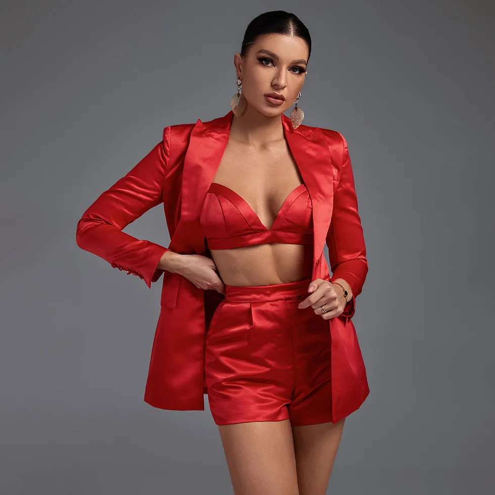 Amaya Satin 3 Piece Set
