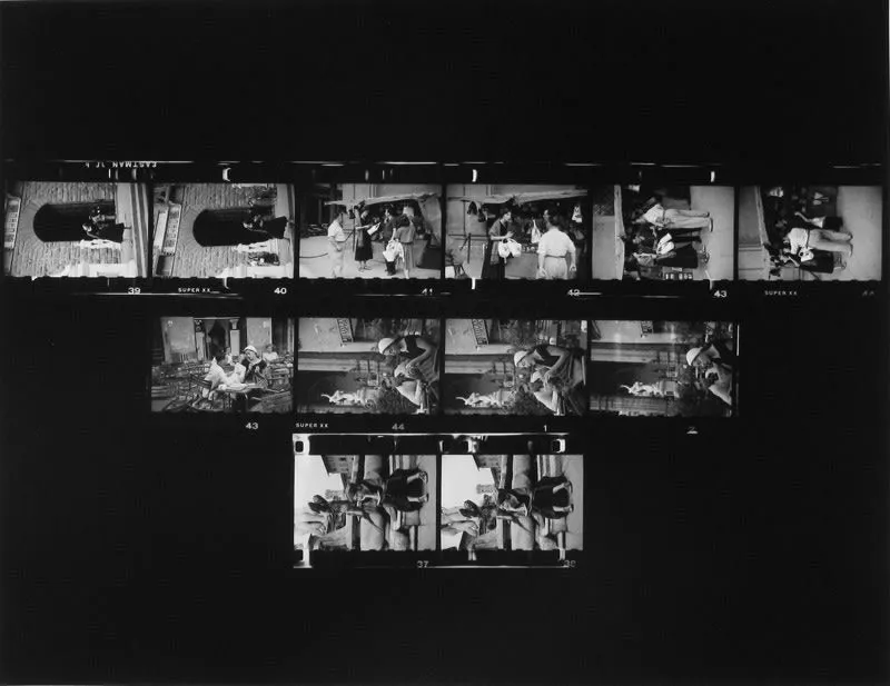 American Girl in Italy, Contact Sheet #3