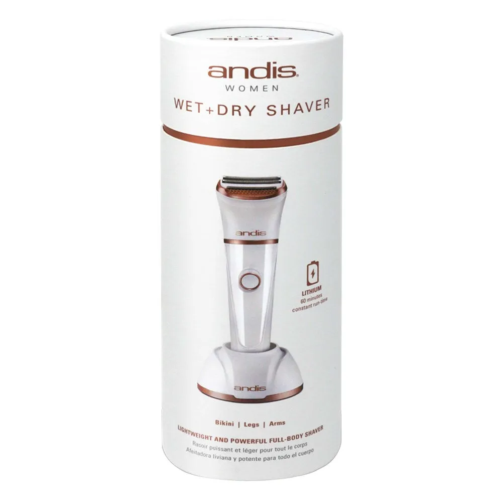 ANDIS Women Wet & Dry Shaver - Bikini, Hairline & Arms [CUL Certified]