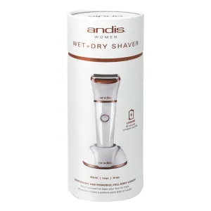 ANDIS Women Wet & Dry Shaver - Bikini, Hairline & Arms [CUL Certified]