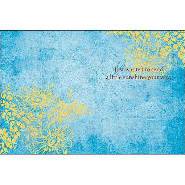 Any Occasion Card: a little sunshine
