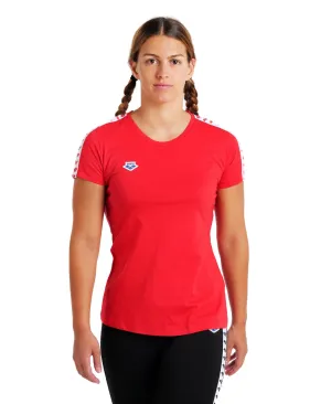 Arena Icons Women's Team T-Shirt - Red