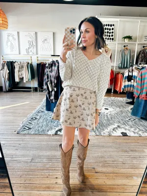 Aurora Crochet Lightweight Sweater