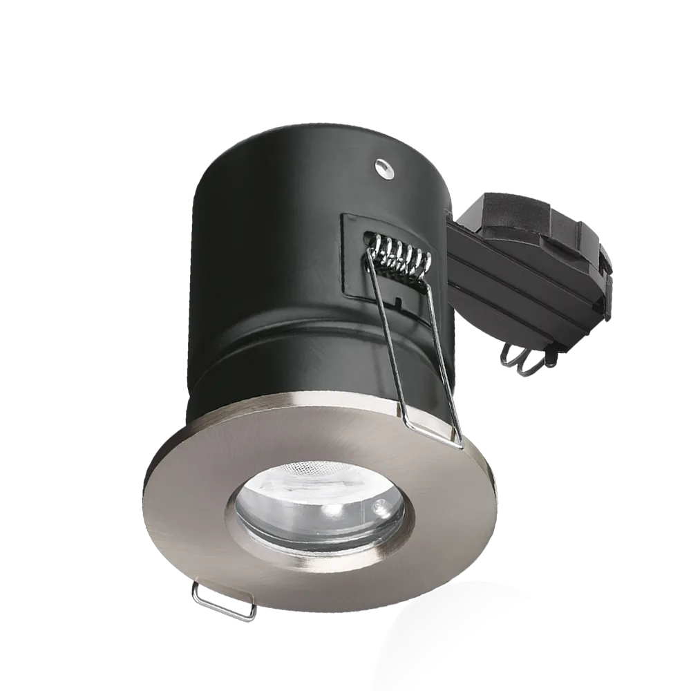 Aurora EN-FD103SN EFD GU10 IP65 Aluminium Fire-Rated Downlight - Satin Nickel