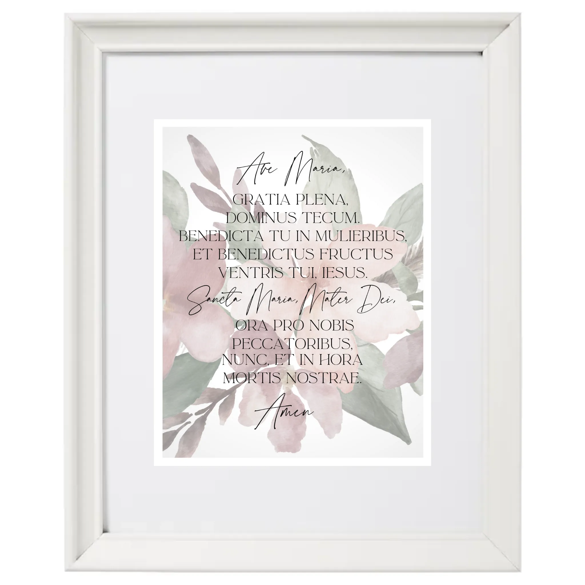 Ave Maria - Printable Wall Art