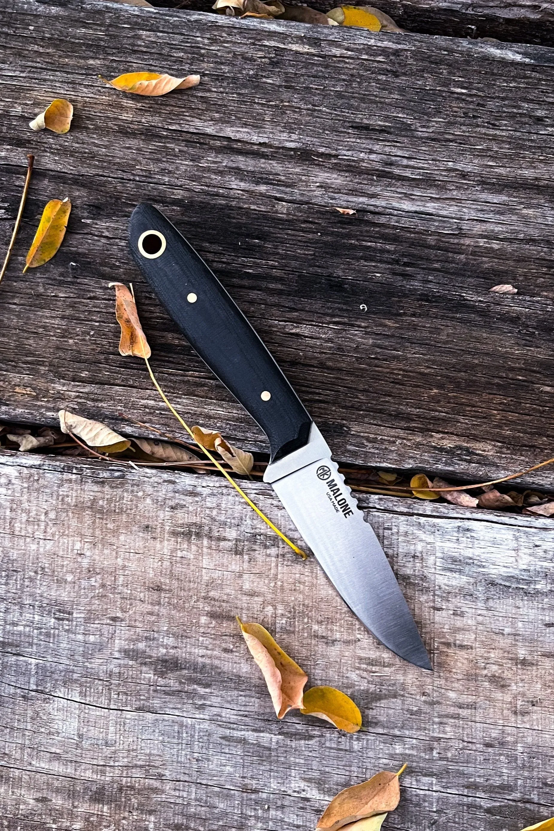 Backlander - (Micarta) W/Belt Dangler Knife Sheath