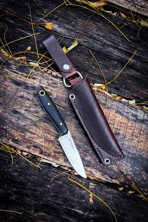 Backlander - (Micarta) W/Belt Dangler Knife Sheath