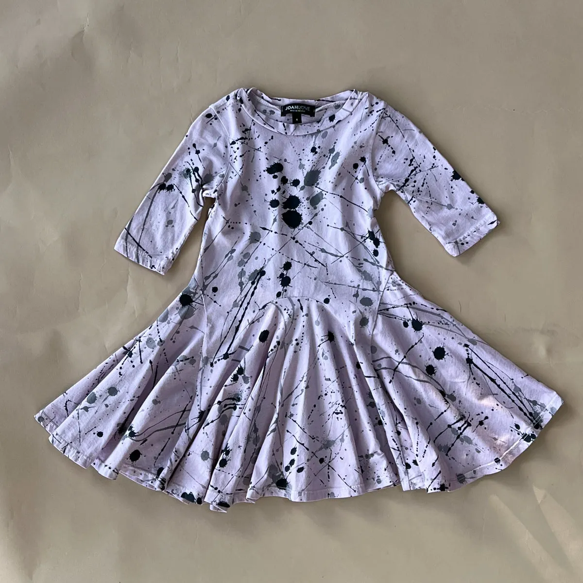 Ballet-Splatter dress | Dusty Lavender