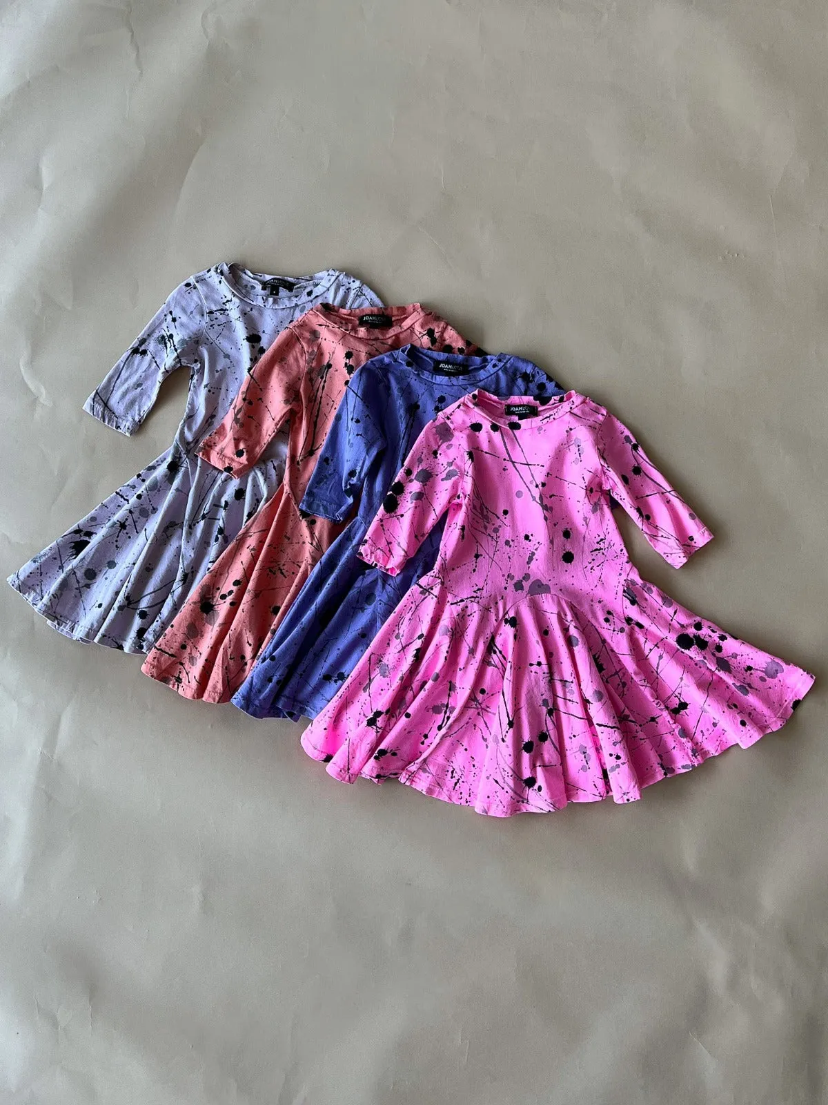 Ballet-Splatter dress | Dusty Lavender
