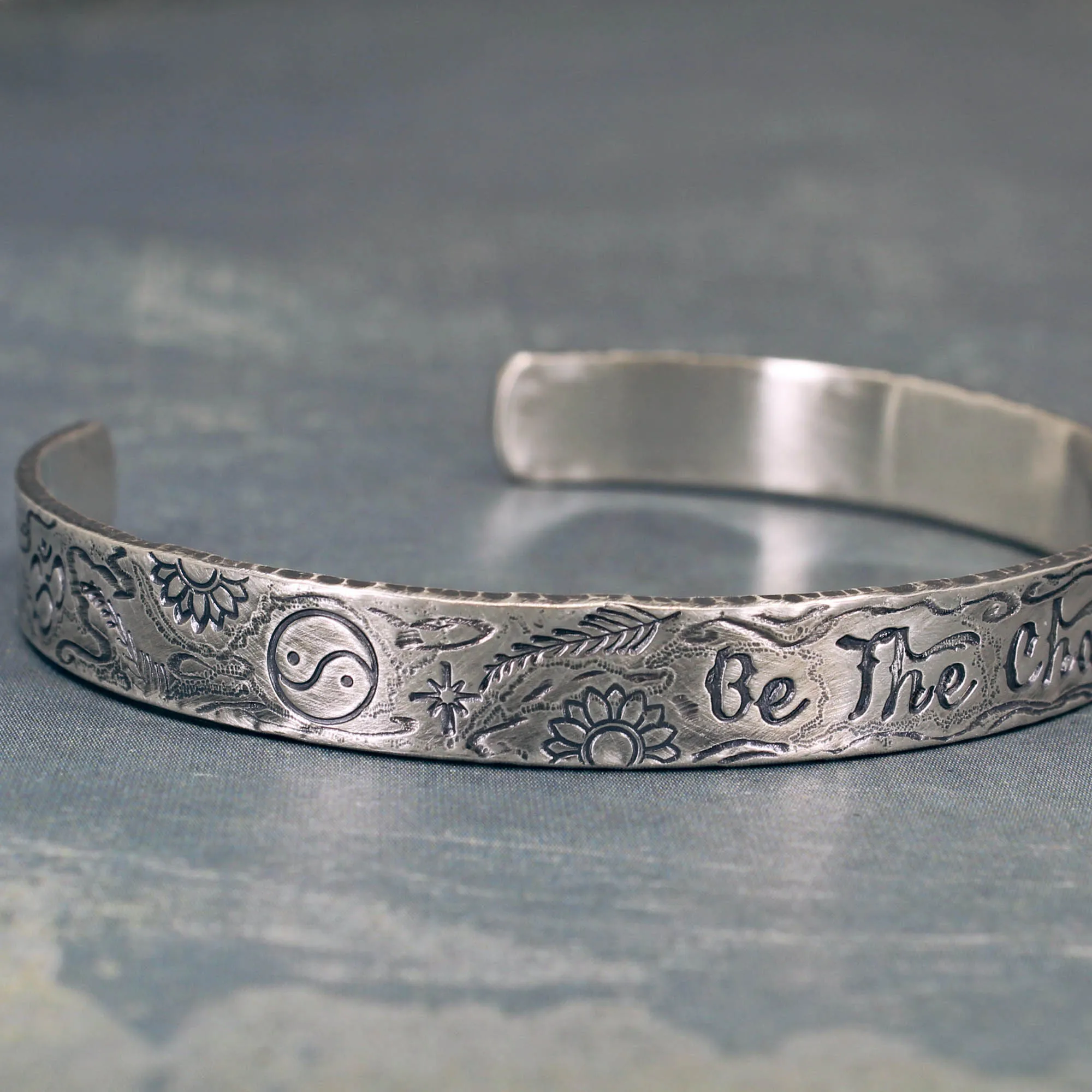 Be the change bracelet cuff