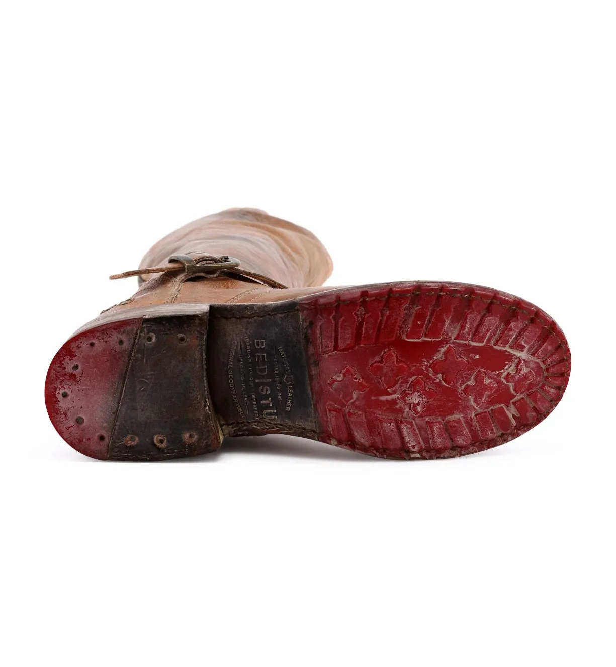 BedStu Glaye Tan Rustic Boots