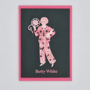 Betty White Iconic Women Greeting Card