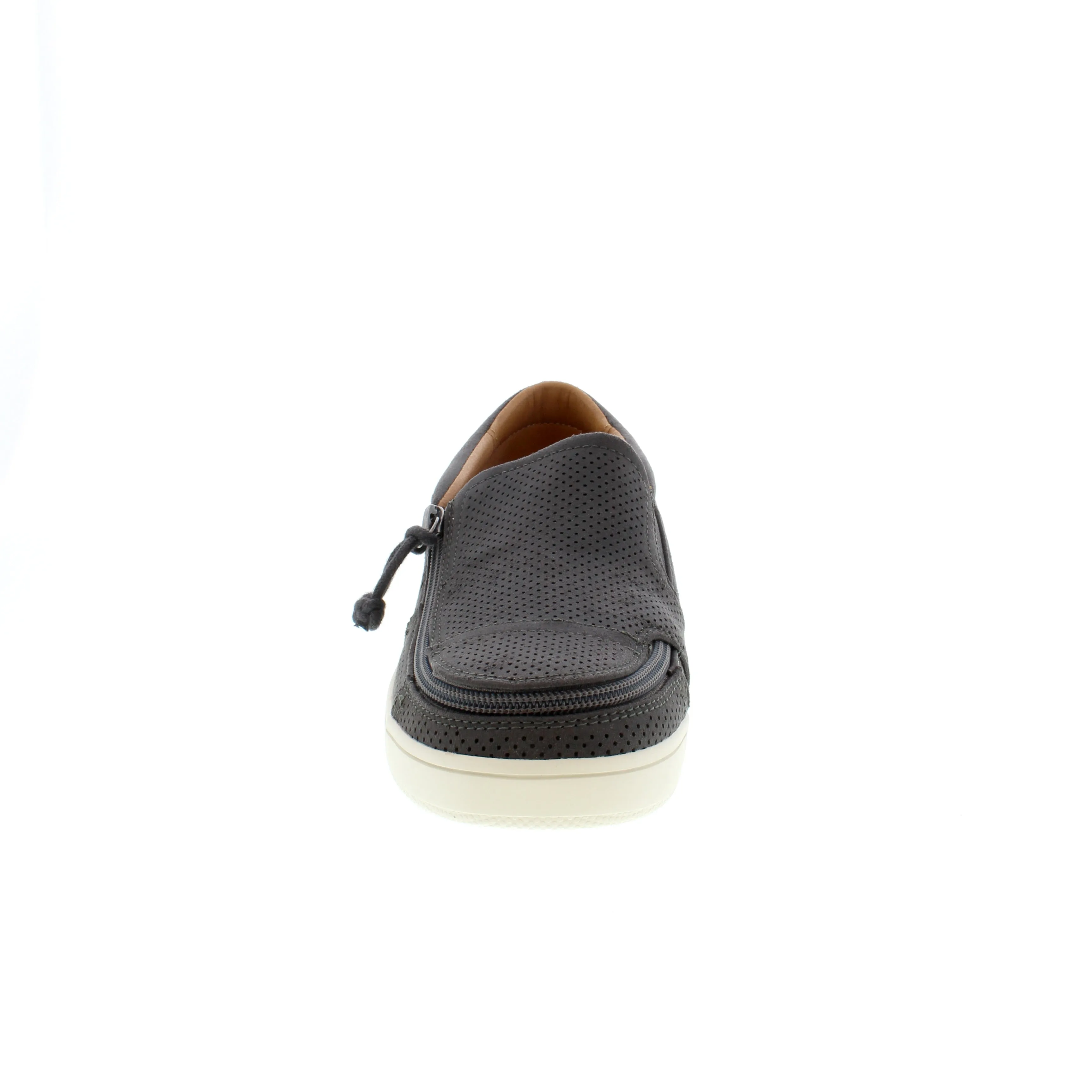 Billy Faux Perf Low - Charcoal