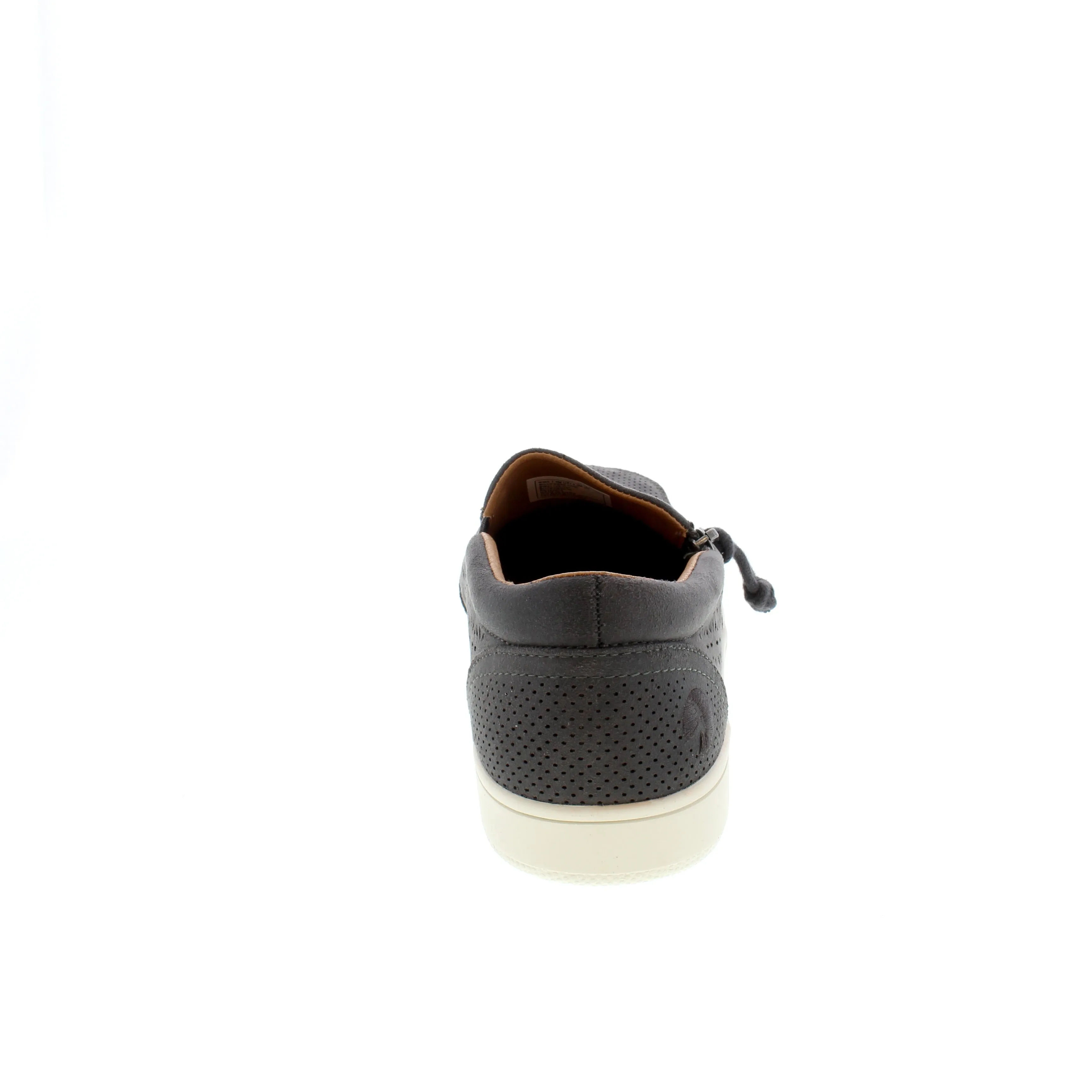 Billy Faux Perf Low - Charcoal