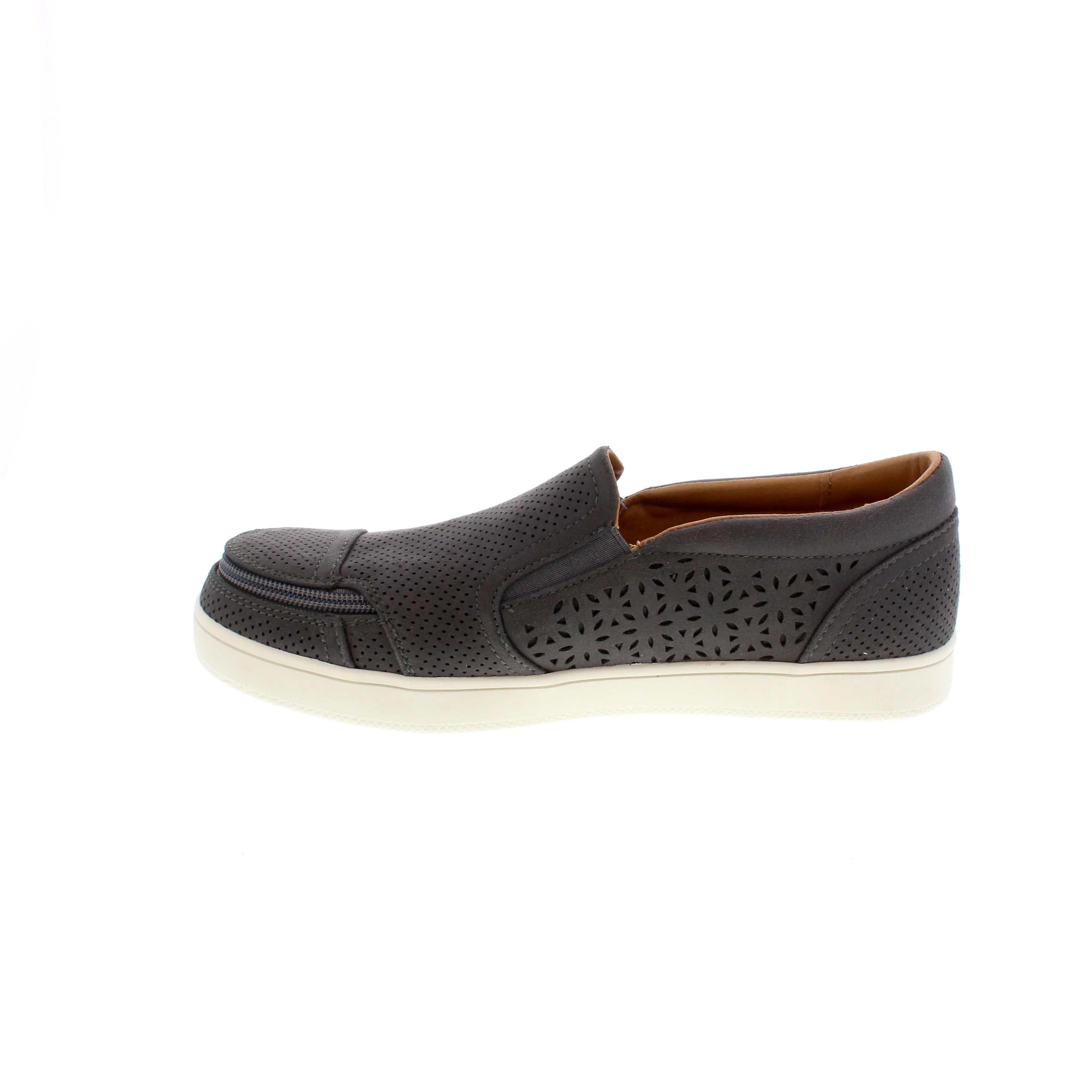 Billy Faux Perf Low - Charcoal
