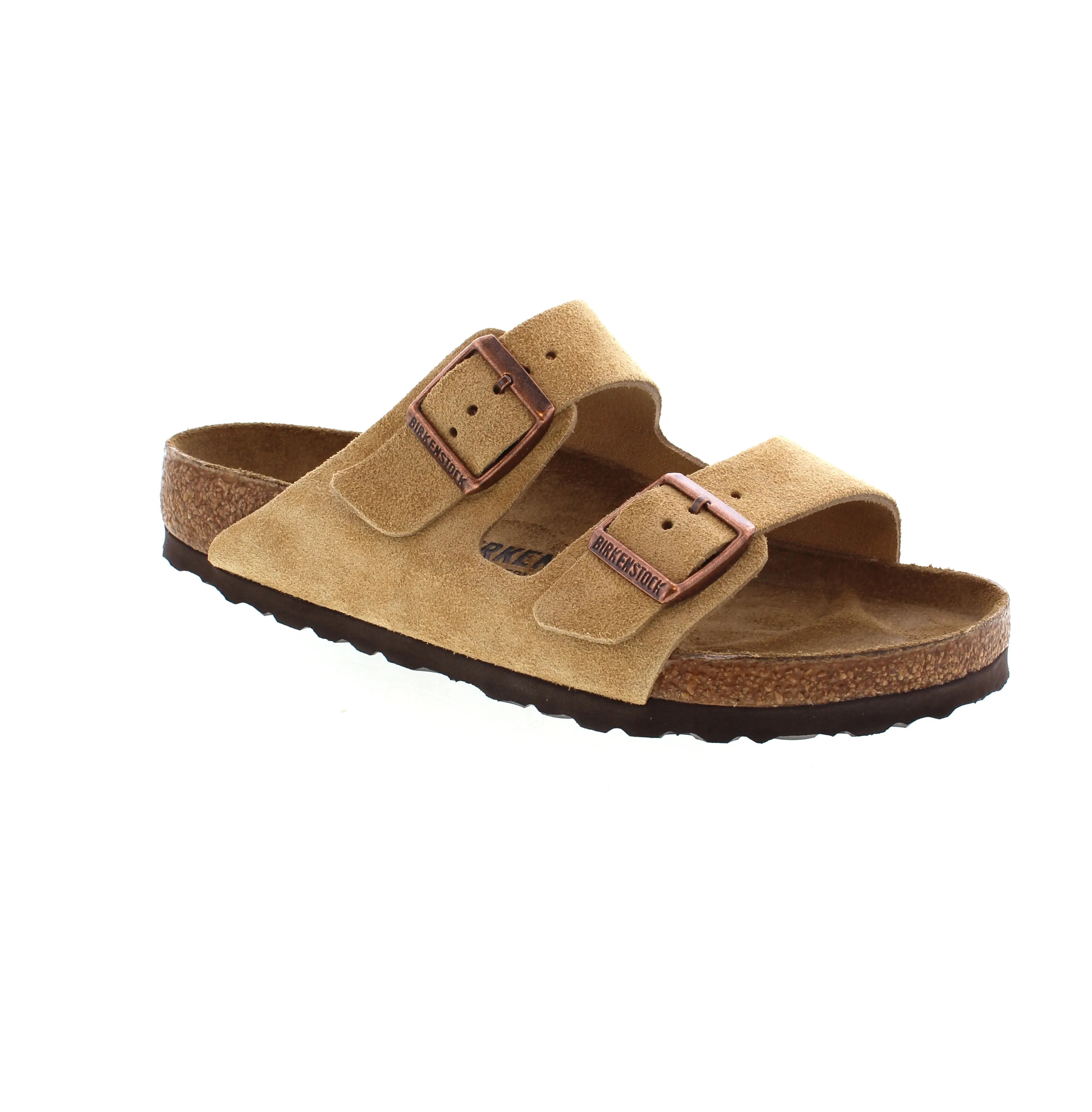 Birkenstock Arizona Suede - Latte Cream