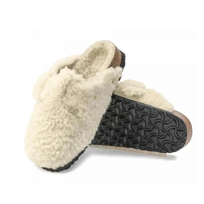 Birkenstock Women's Boston Big Buckle Shearling Sandal