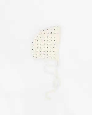 Black Dot Bonnet