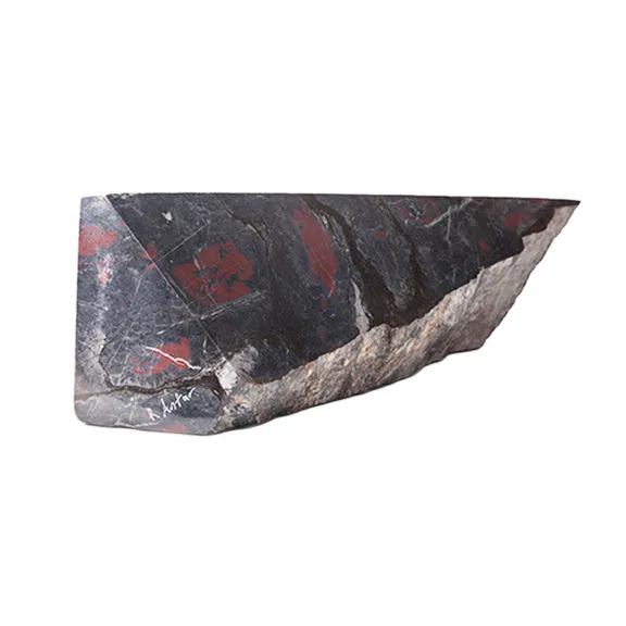 BLACK / RED MARBLE CENTERPIECE