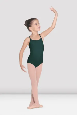 Bloch Girls Camisole Leotard - Green